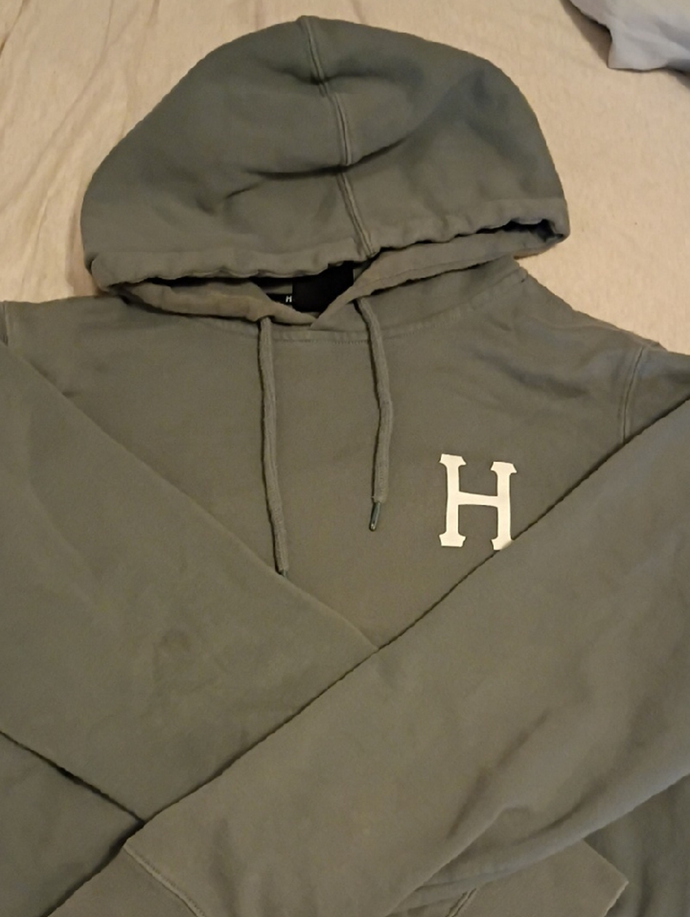 HUF Gray Pullover Hoodie